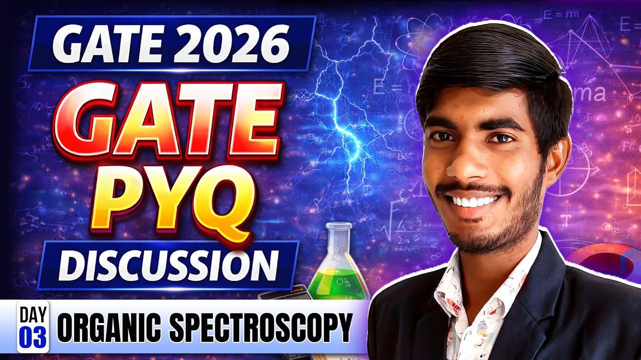 Top GATE Organic Spectroscopy PYQ Practice 2026 | Most Probable Questions | IFAS