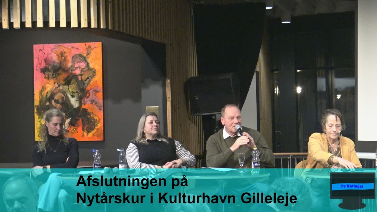 Nytårskur i Kulturhavn Gilleleje - Afslutningen