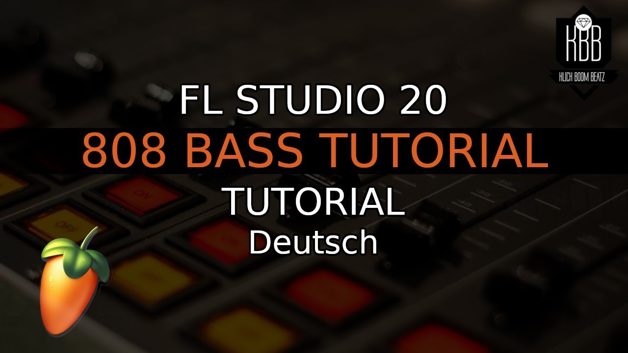 FL Studio 808 Bass Tutorial Deutsch - Wie baut man eine FETTE 808?
