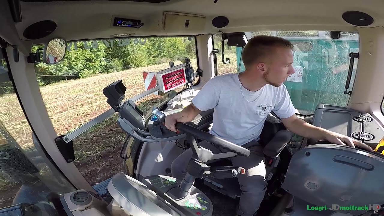 Du Petit Dej' &agrave; la derni&egrave;re benne : Ensilage de Ma&iuml;s 2017 [GO PRO]
