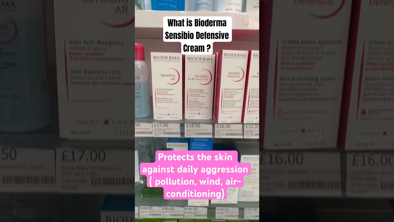 What is Bioderma Sensibo  Cream? A cream that strengthens the self- defence power of sensitive skin