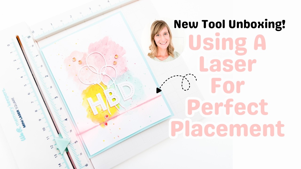 New Tool Unboxing! | Using A Laser For Cardmaking? | Mini Laser Square Unboxing