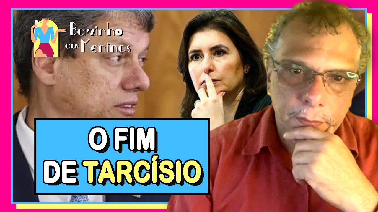 SIMONE TEBET VIRA a ARM4 para D3STRUIR TARCÍSIO em SP, analisa REY ARAGON