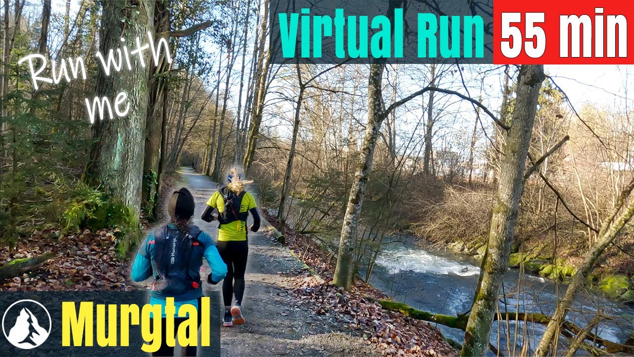 2022 Murg Valley | Running video for treadmill workout | Virtual Run Switzerland