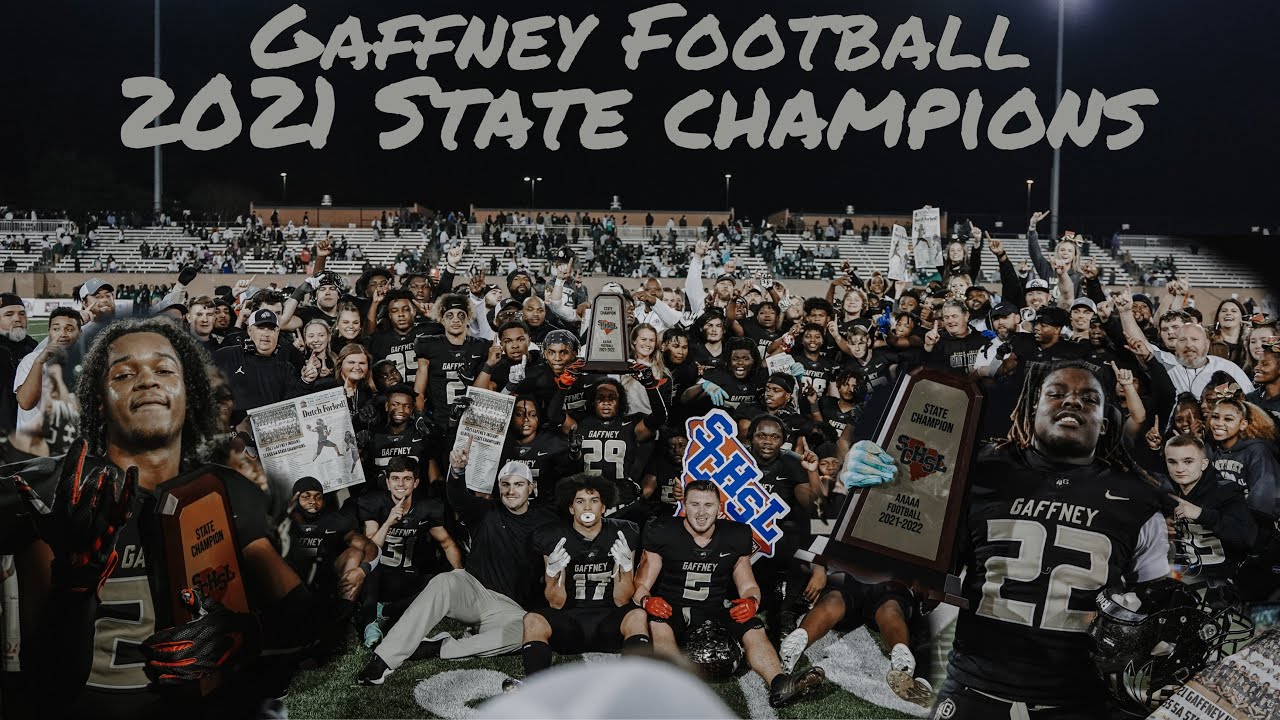 Gaffney High Football | 15-0 Season Recap | 2021 State Champions