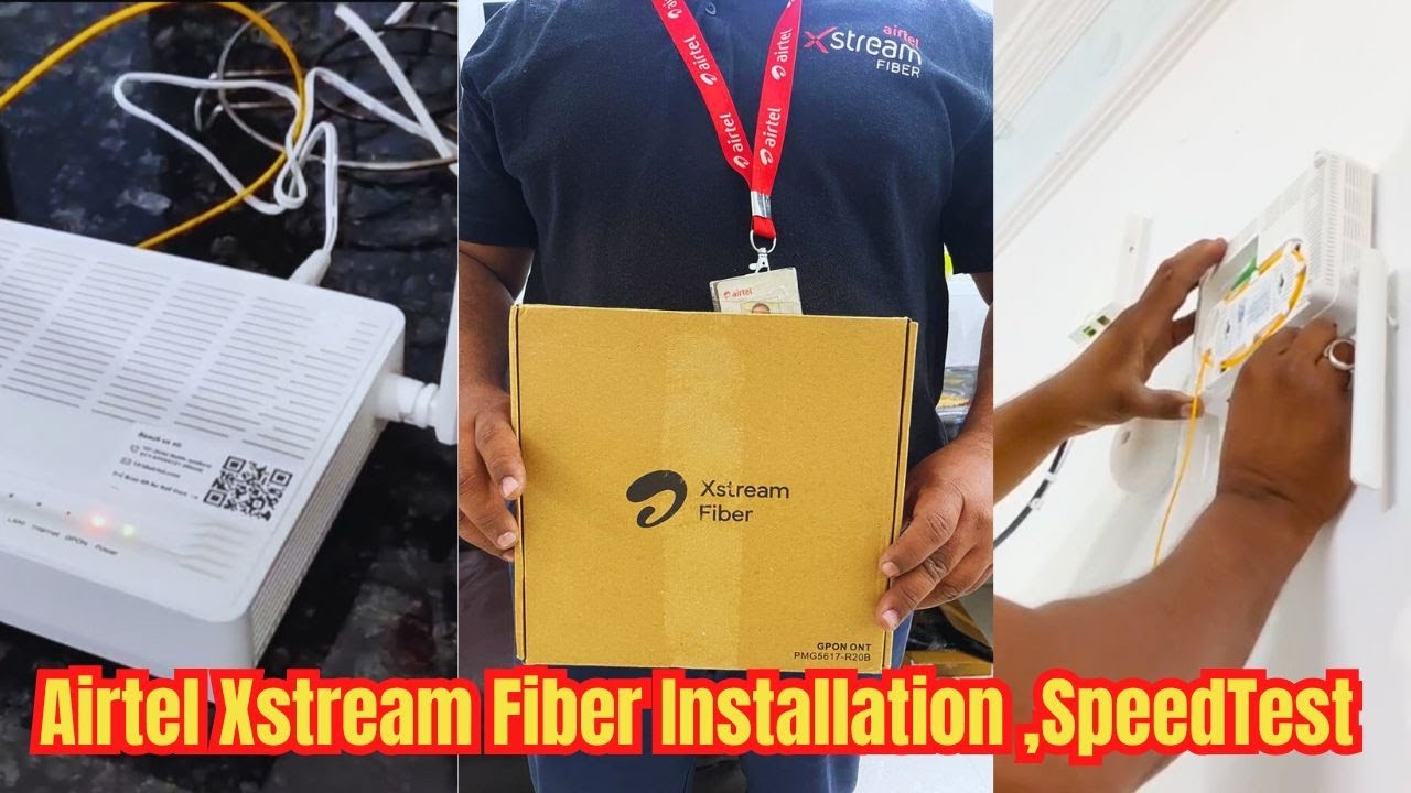 Airtel Xstream Fiber⚡Airtel Xstream Fiber 2023 Plans⚡Installation - OTT - Channels⚡Best Offers ! 🔥