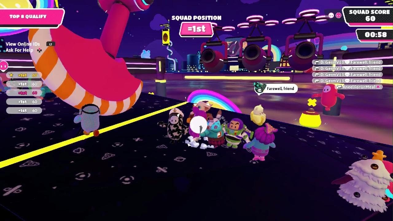 The Guys That Fell!!!😂 | Fall Guys