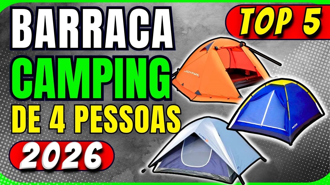 TOP 5 Melhores Barracas Para 4 Pessoas de 2025