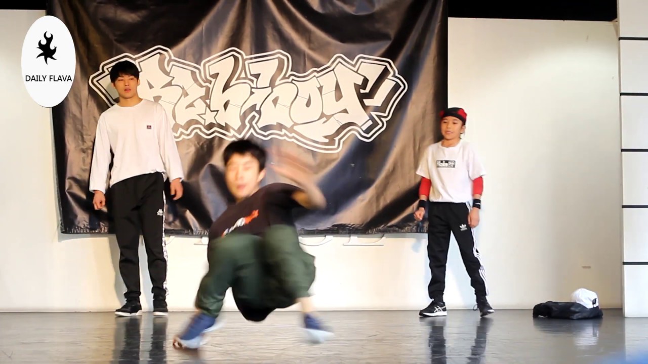 Bboy Haruto's clean footwork at Bebboy ocat kidz