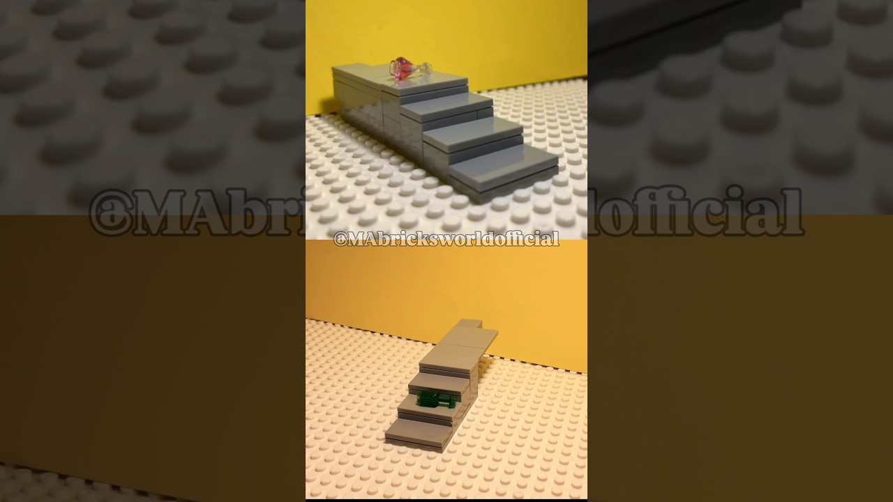 I animated LEGO Bottles Smashing 