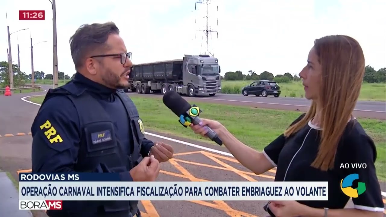 RODOVIAS EM MS: OPERAÇÃO CARNAVAL INTENSIFICA FISCALIZAÇÃO PARA COMBATER EMBRIAGUEZ AO VOLANTE