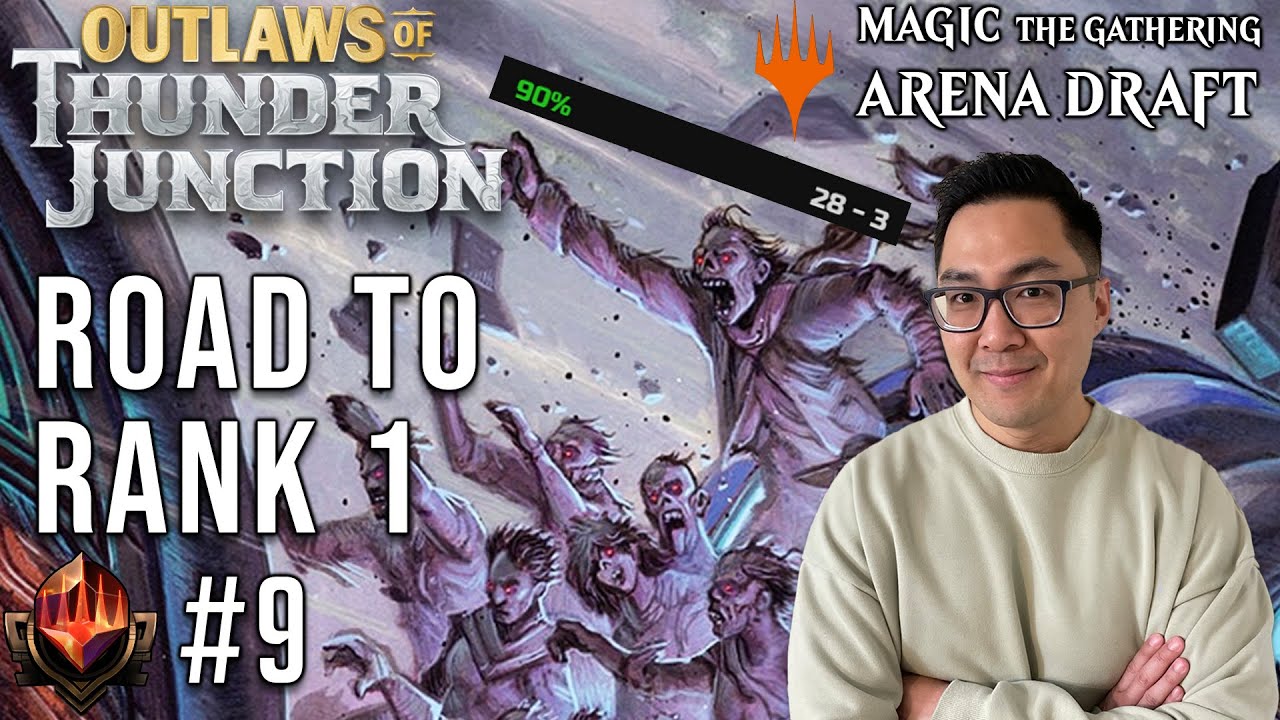 I Have A 90% Win Rate With This Archetype | Mythic 9 | Road To Rank 1 | OTJ Draft | MTG Arena