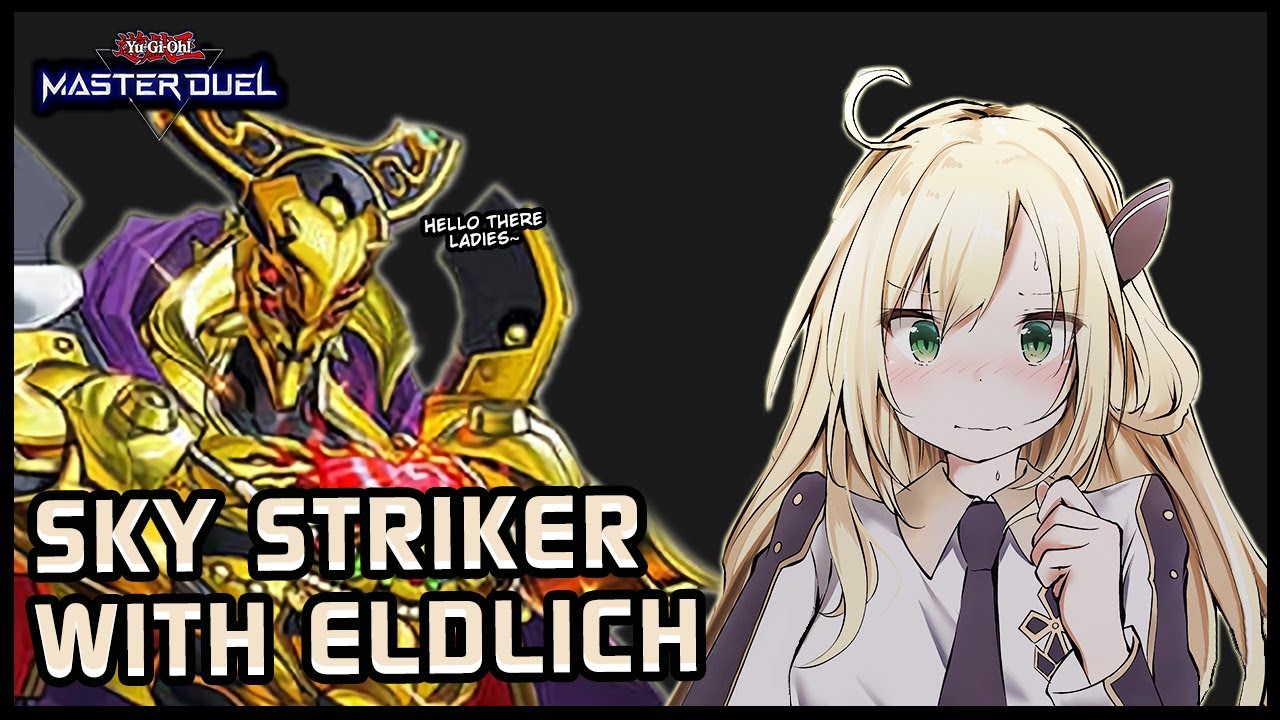 New Player Combined Sky Striker with Eldlich, It's Actually Not Bad | Master Duel Gameplay