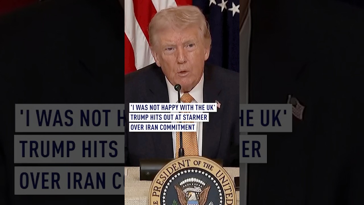 Trump hits out at Starmer as UK noncommittal over naval deployment for war on Iran