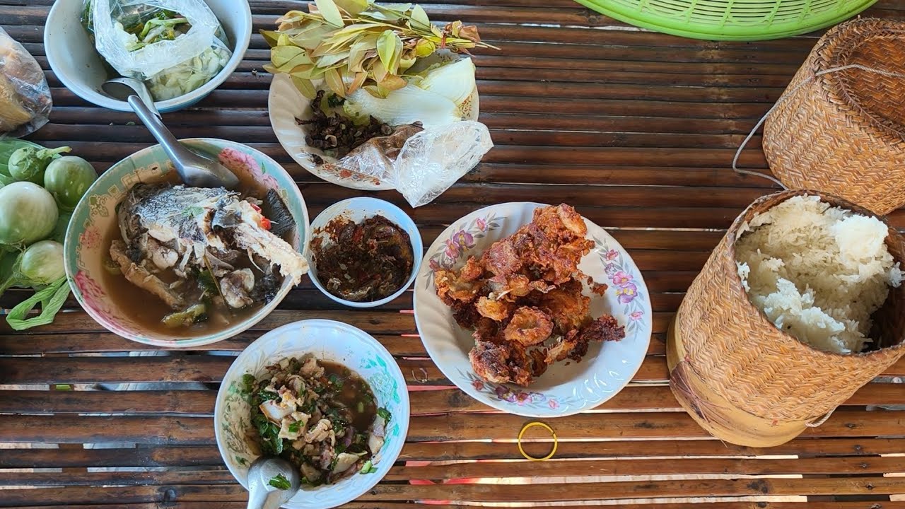 ลาบซอยปลาค่อ ต้มปลาค่อใหญ่ ทอดปลาส้มอีกแล้ว