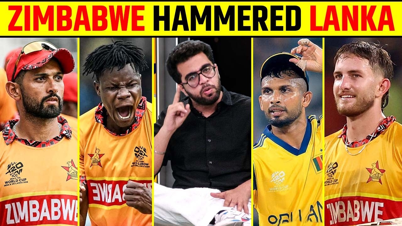 ZIMBABWE HAMMERED SRI LANKA | SIKANDAR RAZA, BRIAN BENNETT SHINE #slvszim  #t20worldcup2026