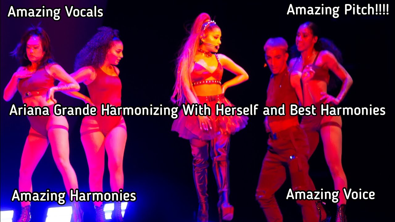 Ariana Grande | Ariana Grande Harmonizing with herself and best harmonies!!!!!!