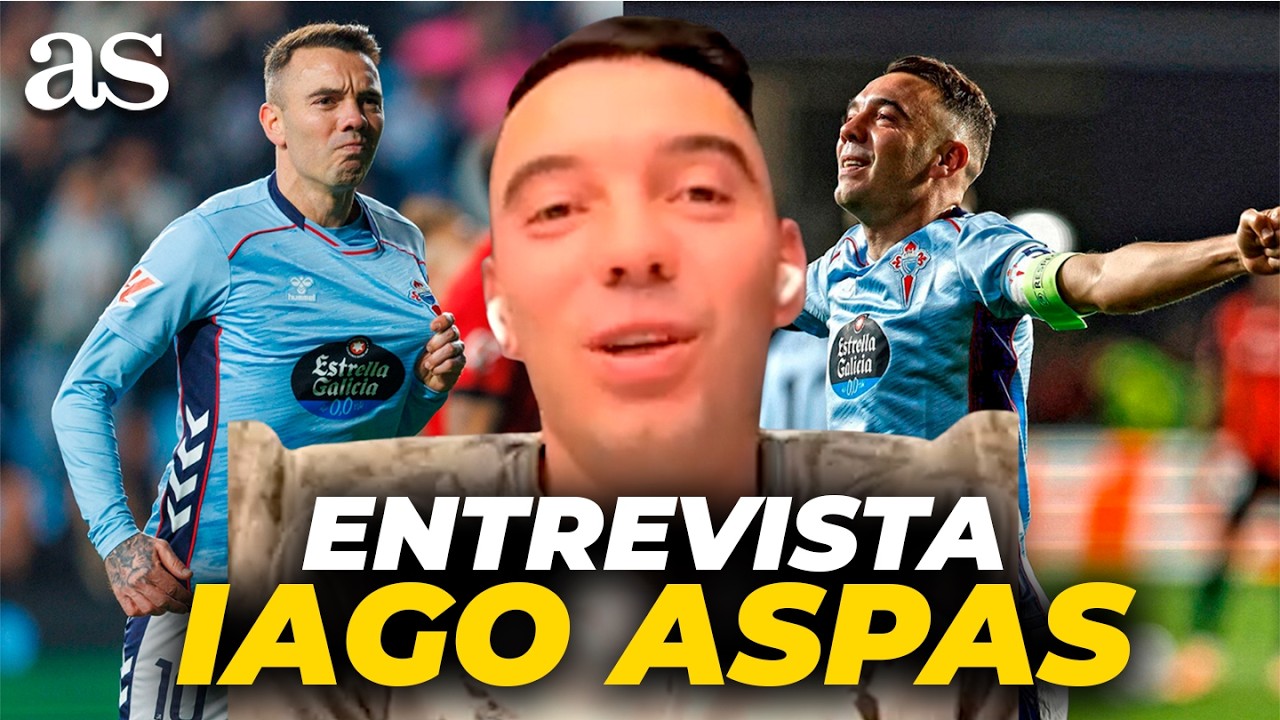 ENTREVISTA COMPLETA a IAGO ASPAS en El Larguero: 