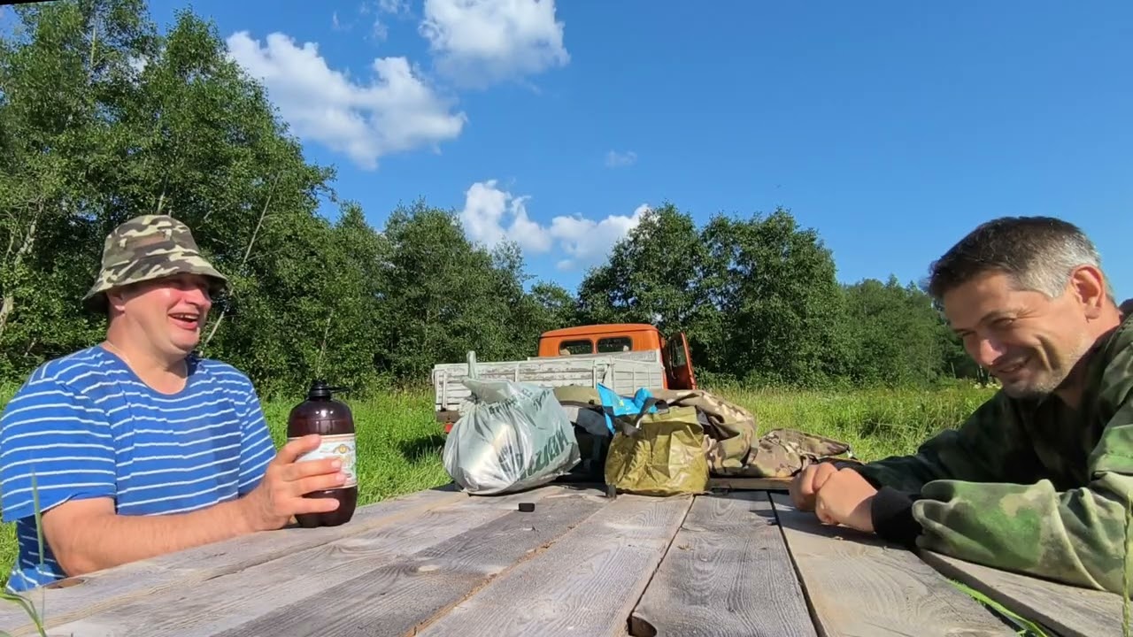 Моя рыбалка в деревне