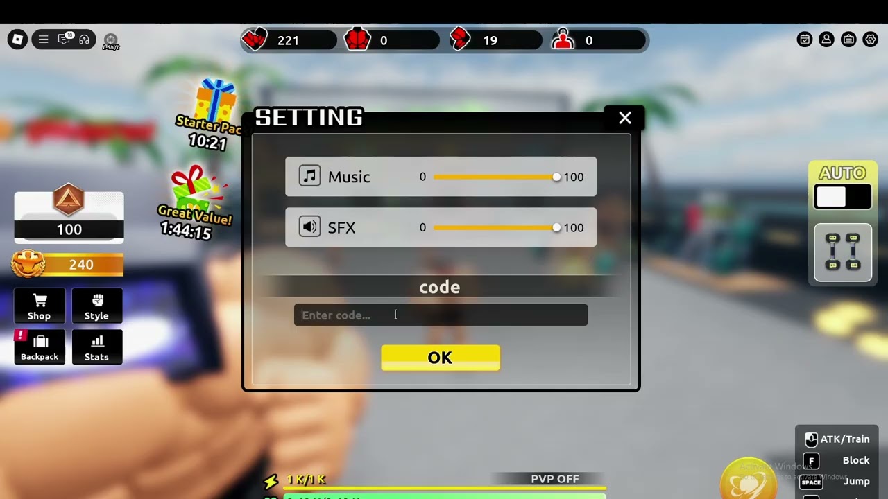 Roblox Train To Fight Latest Codes May 2025