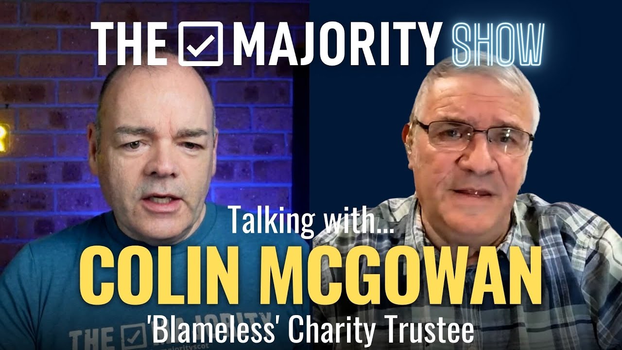 The Majority talks with Colin McGowan, trustee of 'Blameless' charity