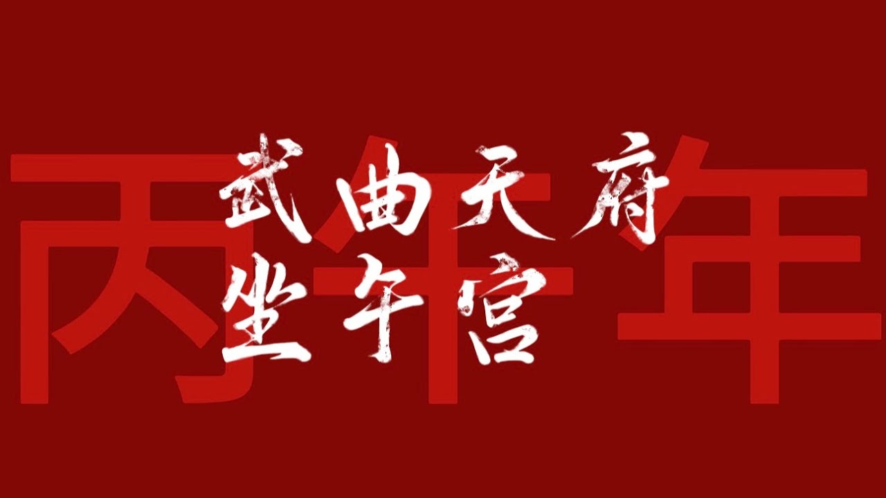 紫微斗数流年解读 | 武曲天府坐午宫