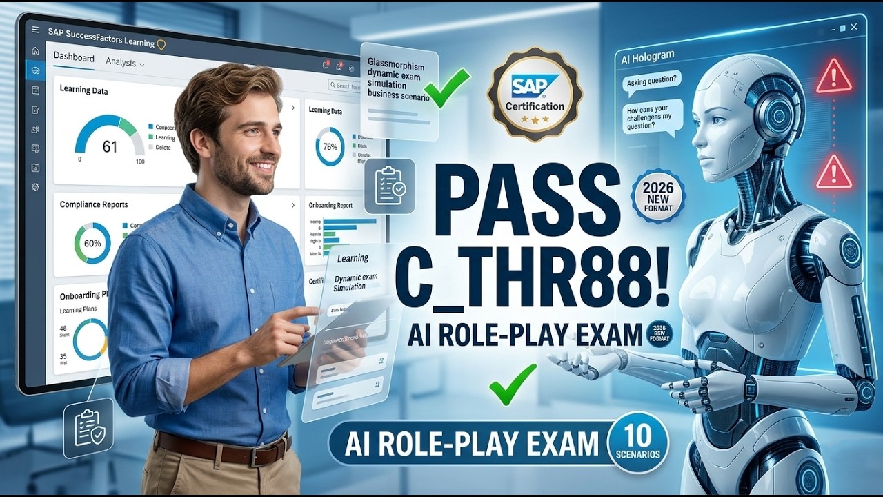SAP C_THR88 Exam Questions & Answers | SuccessFactors Learning Exam 2026 | AI Role-Play Scenarios