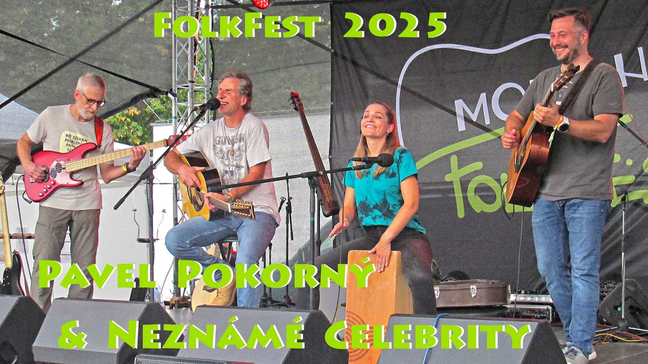 Pavel Pokorný & Neznámé celebrity – Nenápadné signály (FolkFest 2025)
