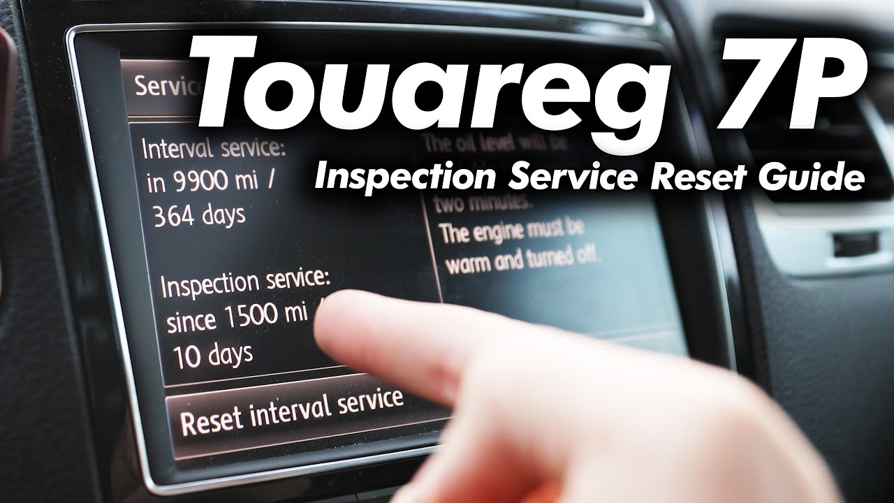 Как сбросить интервал технического обслуживания на Volkswagen Touareg 7P | Service Now Light | 20...