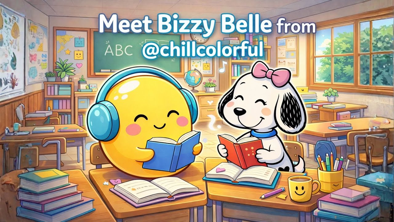 Live Study With Smilo & Bizzy Belle | Classroom Lofi Focus Stream