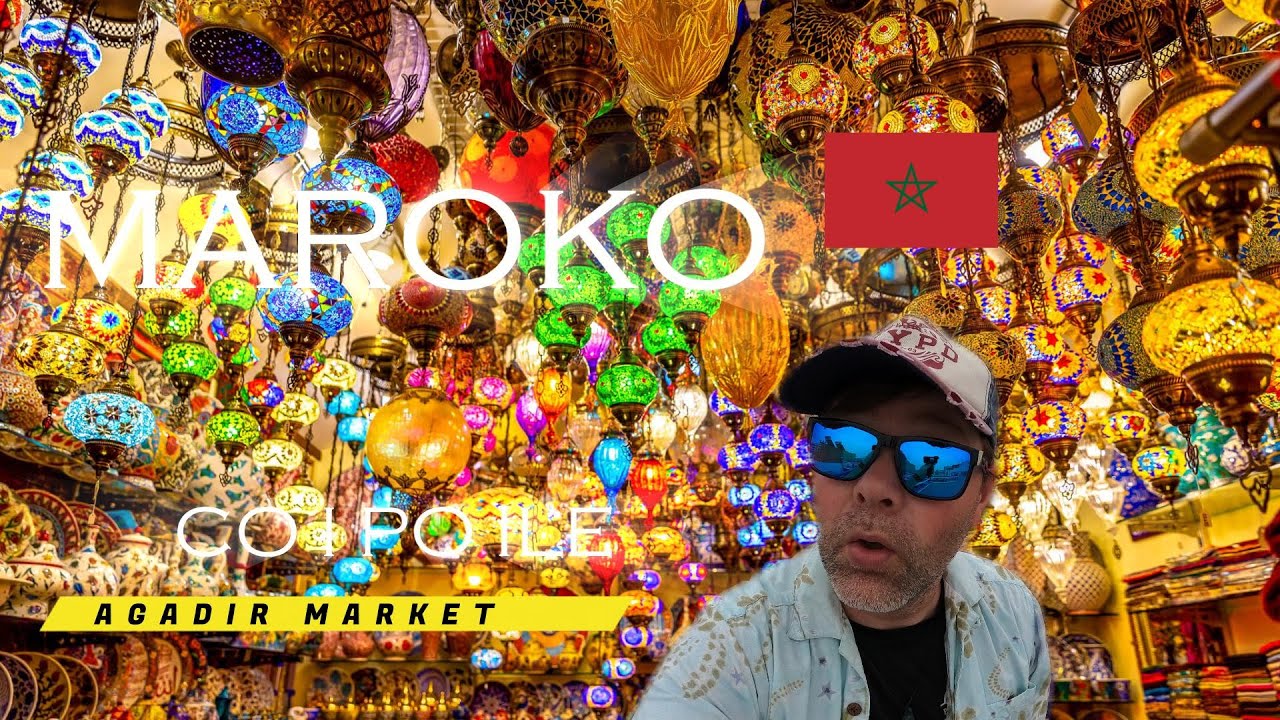 🇲🇦 MAROKO, Zakupy na targu w Agadirze - co i po ile? #221