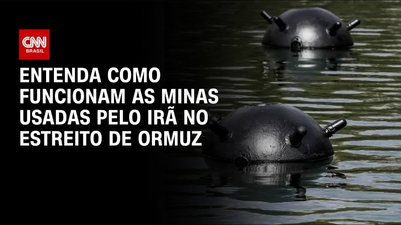 Estreito de Ormuz: Entenda tipos de minas navais usadas pelo Irã | LIVE CNN