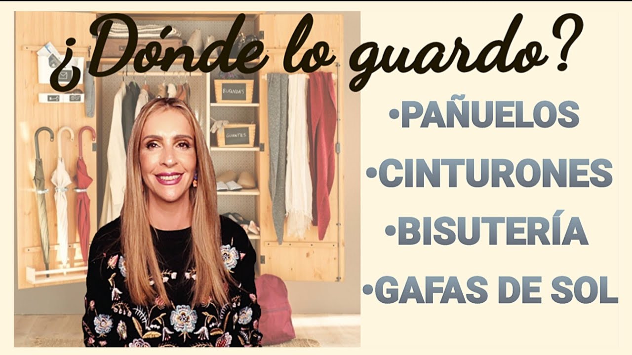 Cómo organizar tus ACCESORIOS fácil y barato. DIY y TRUCOS útiles  (Tu asesora de imagen y moda )