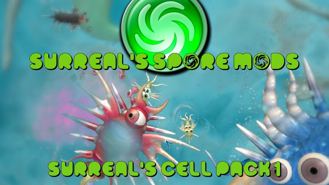 Spore: Mod | Surreal's Cell Pack 1