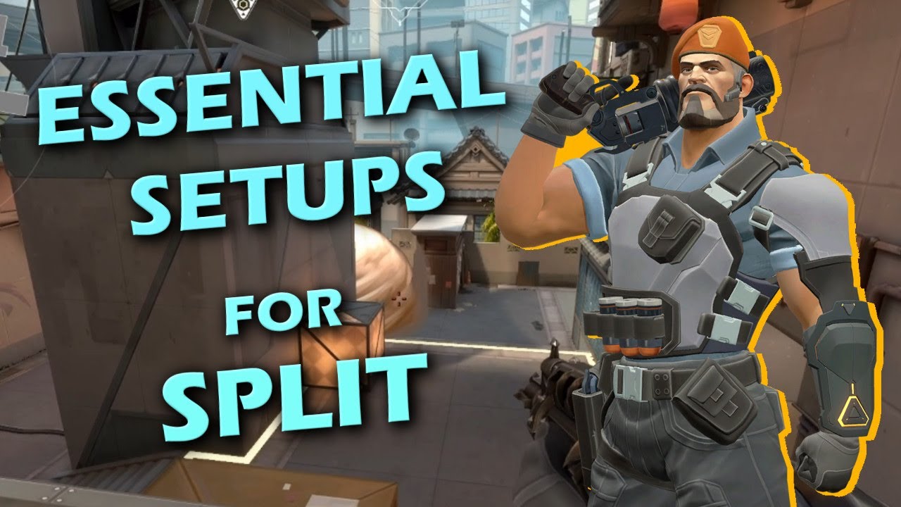 VALORANT ESSENTIAL SETUPS  - A Brimstone Guide For Split