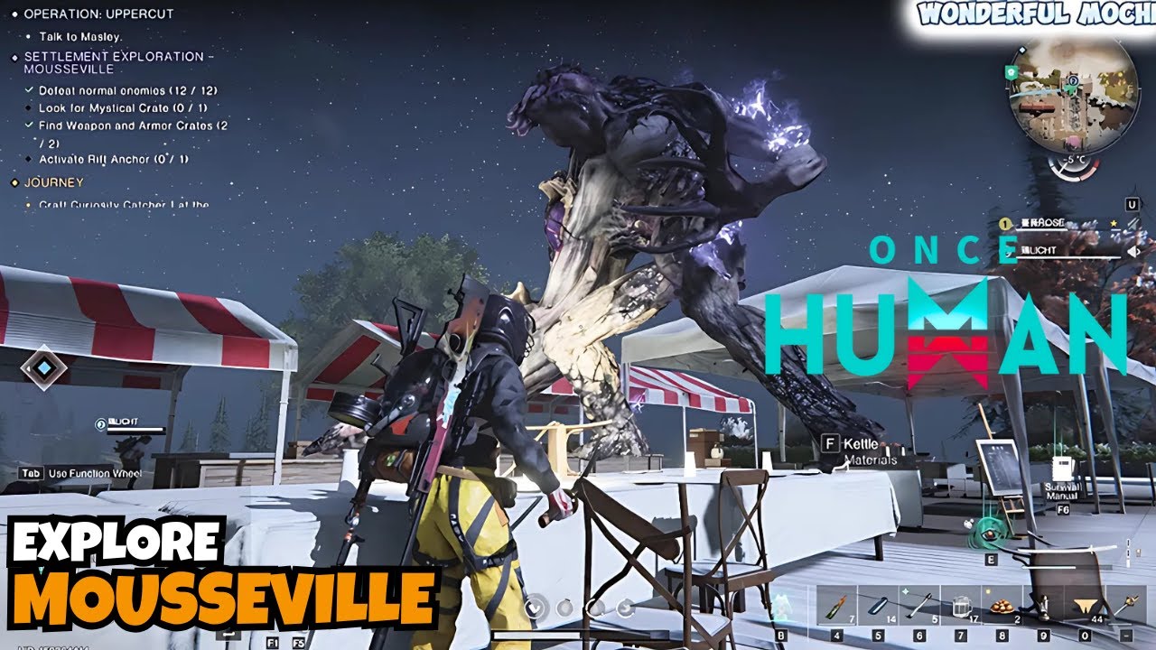 EXPLORE MOUSSEVILLE | SERVER WINTER | ONCE HUMAN