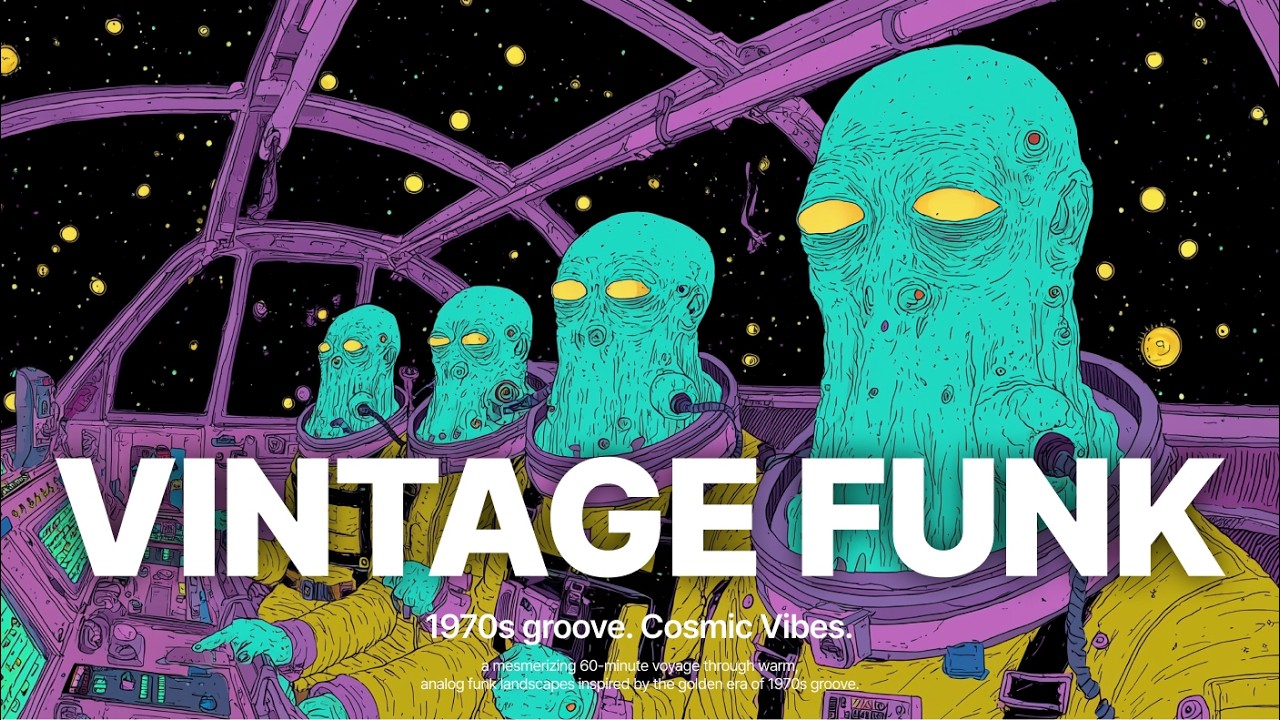 Vintage Funk Playlist | 70s Analog Grooves & Cosmic Vibes | ep 04