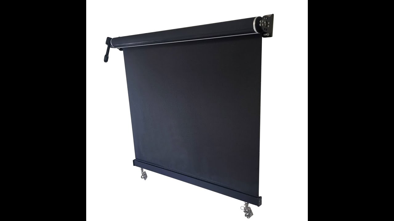 Outdoor Roller Blind Installation