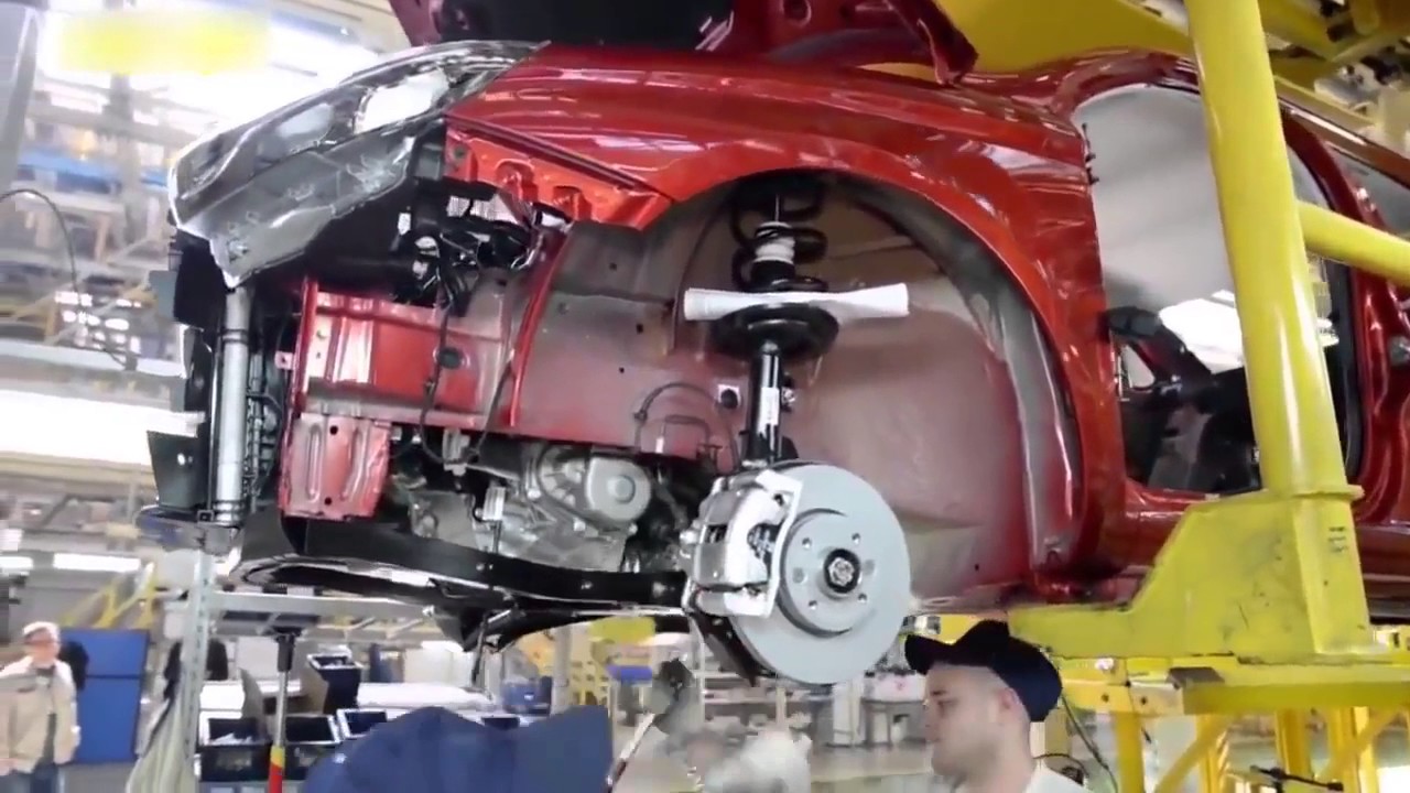2017 The production of LADA VESTA Производство Лада Веста   YouTube