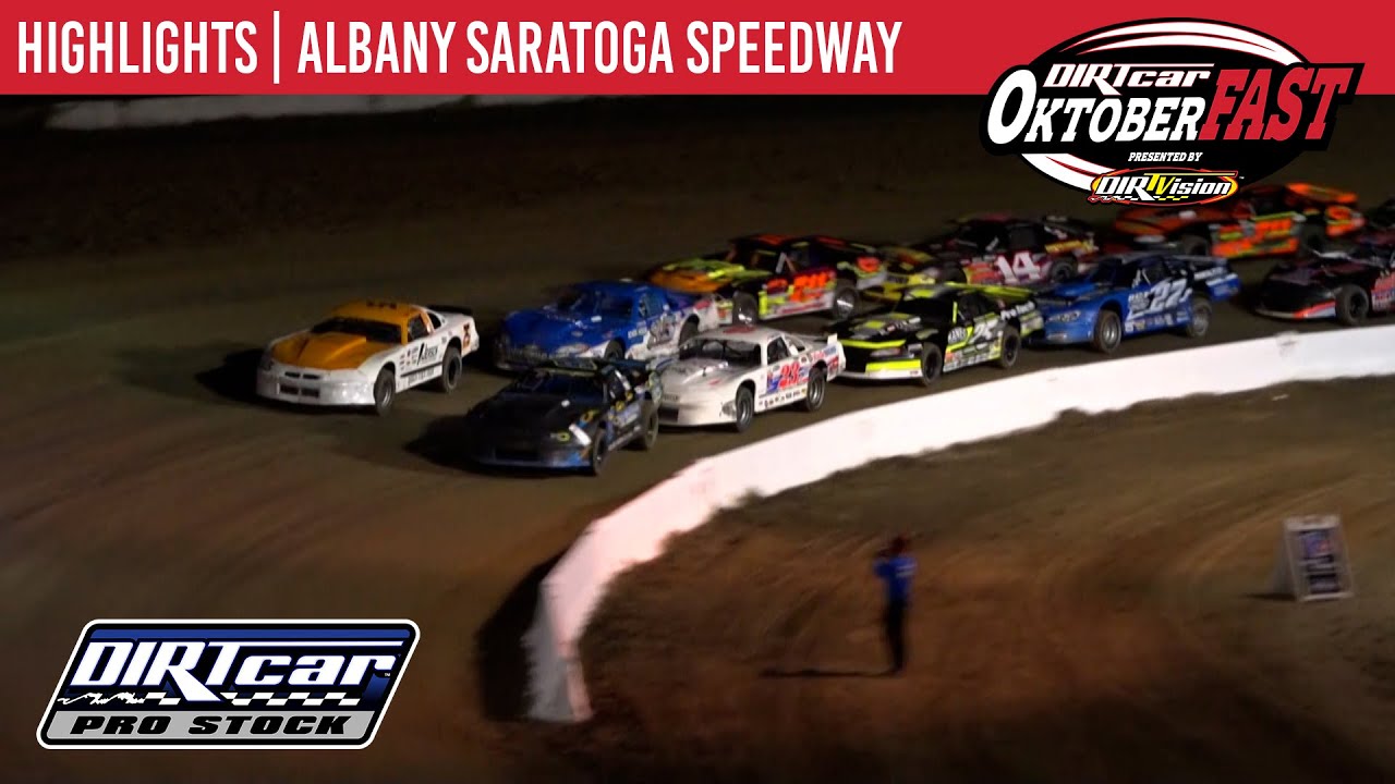 DIRTcar Pro Stocks Albany Saratoga Speedway October 6, 2020 | HIGHLIGHTS