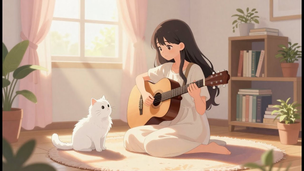 🌙 Dreamy Guitar Lo-fi | 23 Minutes of Chill Beats 🎸