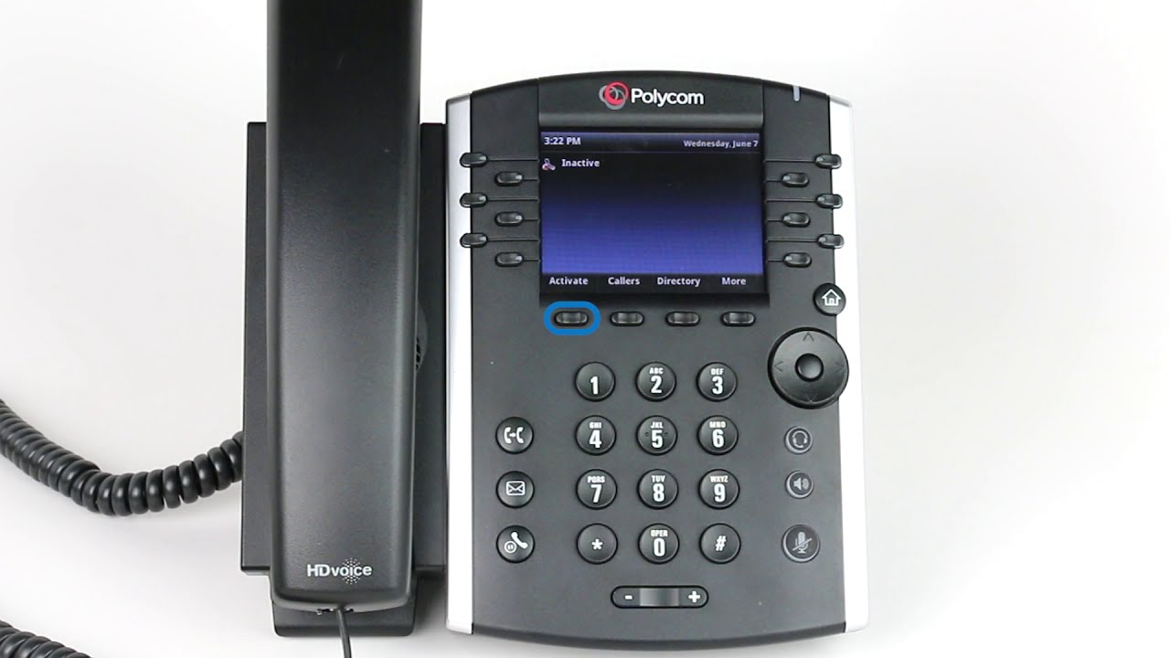 Manually Provision a Polycom VVX Phone