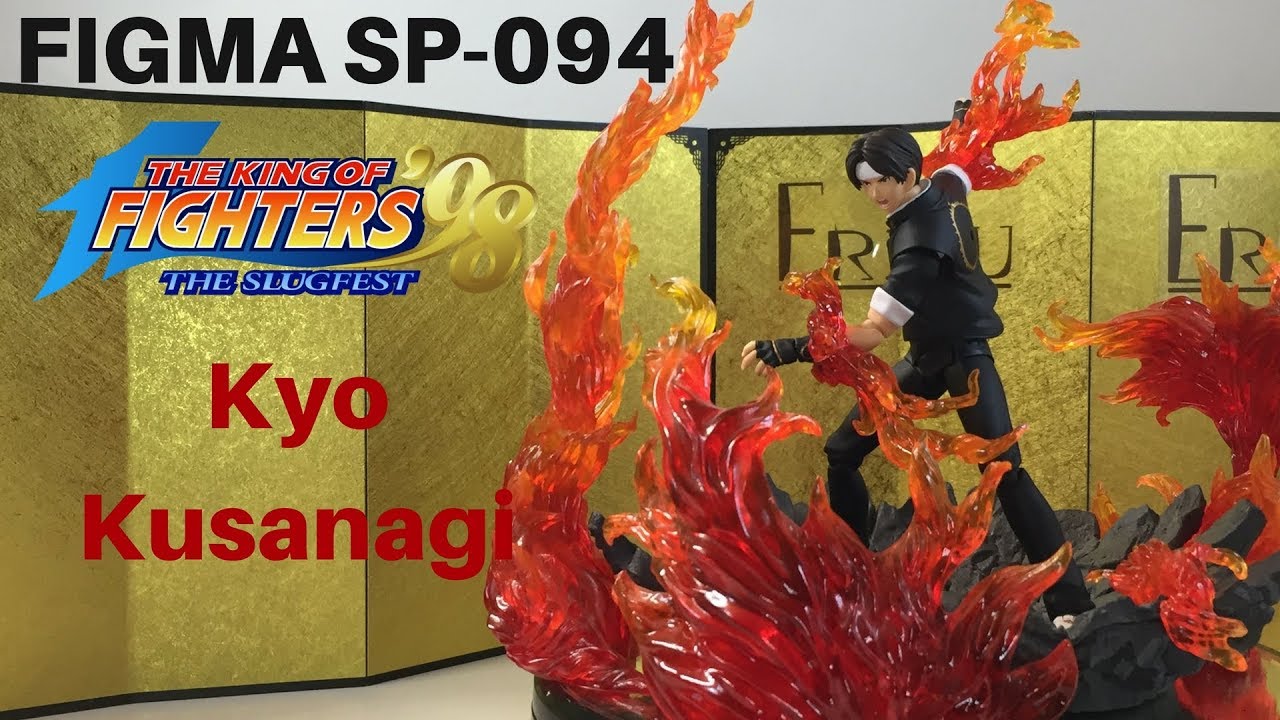 Обзор и распаковка фигурки Figma SP-094 KOF King Of Fighters 98 Кё Кусанаги