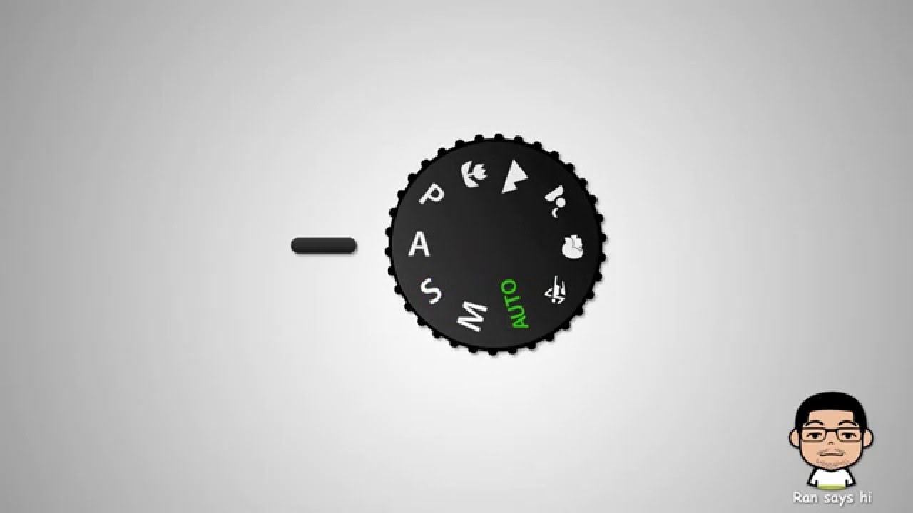 Understand the Camera Mode Dial