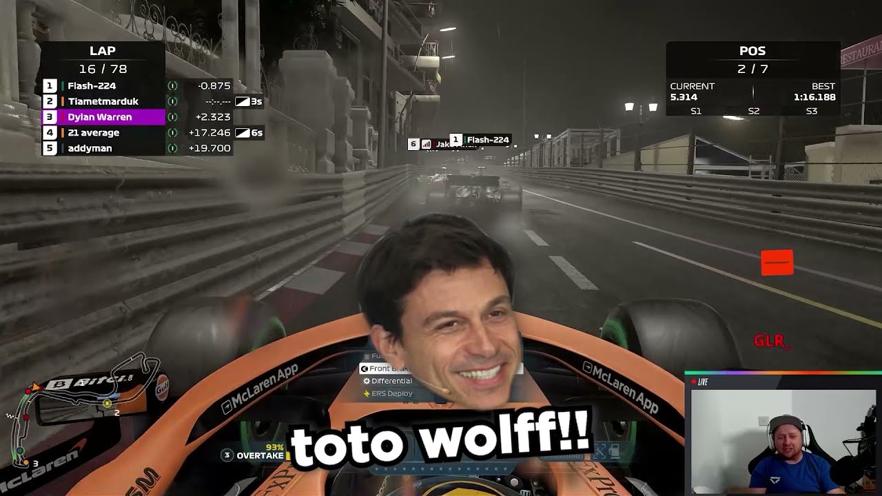 Lapped car causes a 'Red Flag'
