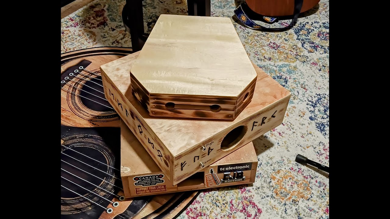 DIY Stomp Box - Stomp Board - Foot Drum - How To