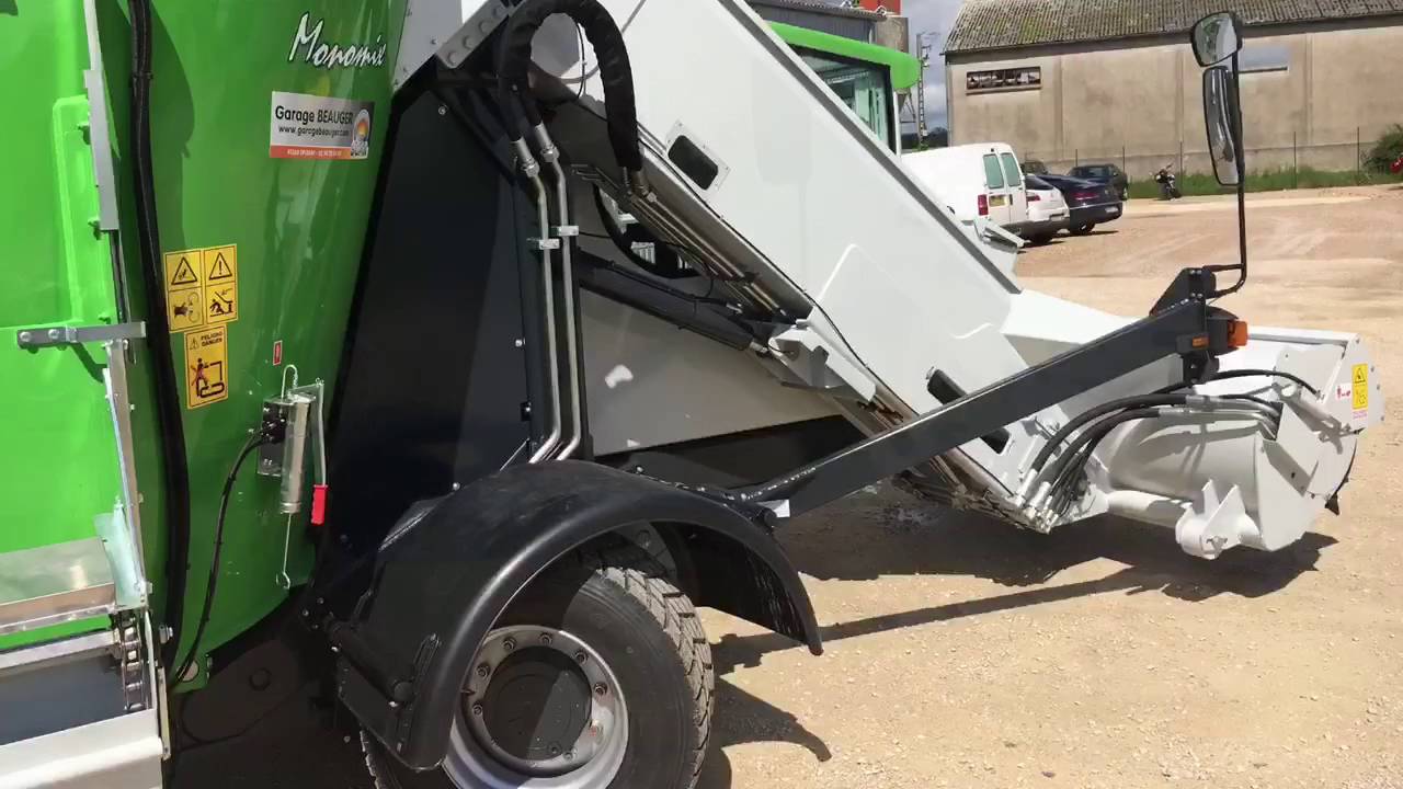 Desileuse automotrice Tatoma Monomix 12 hauteur 2,75