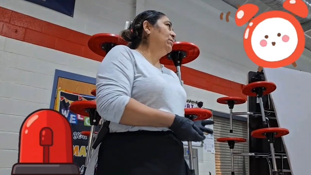Un poquito de informacion sobre el trabajo de una conserje. Video 11