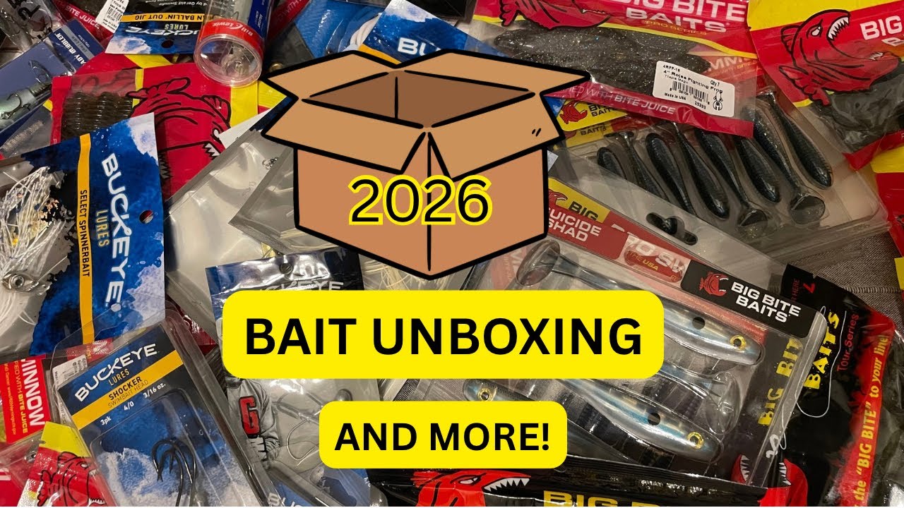 ‼️2026 Tournament Plans and Baits UNBOXED‼️