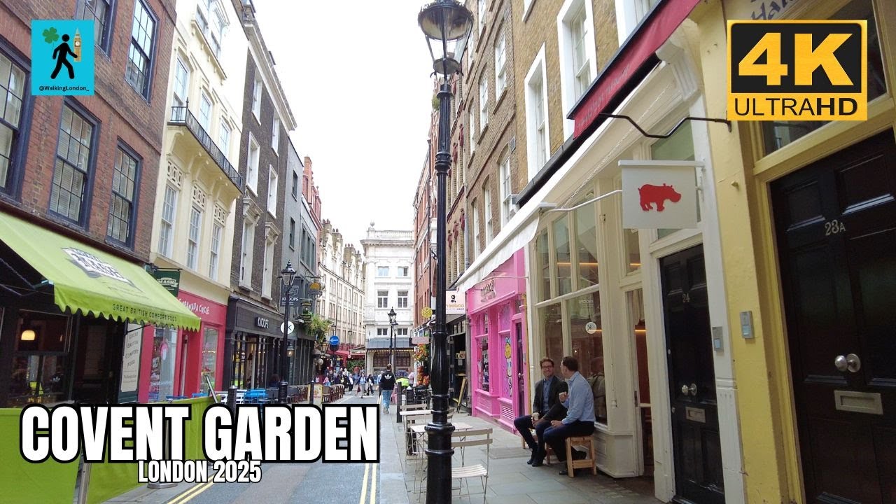 LONDON Covent Garden to Oxford Street 2025 @WalkingLondon_ 